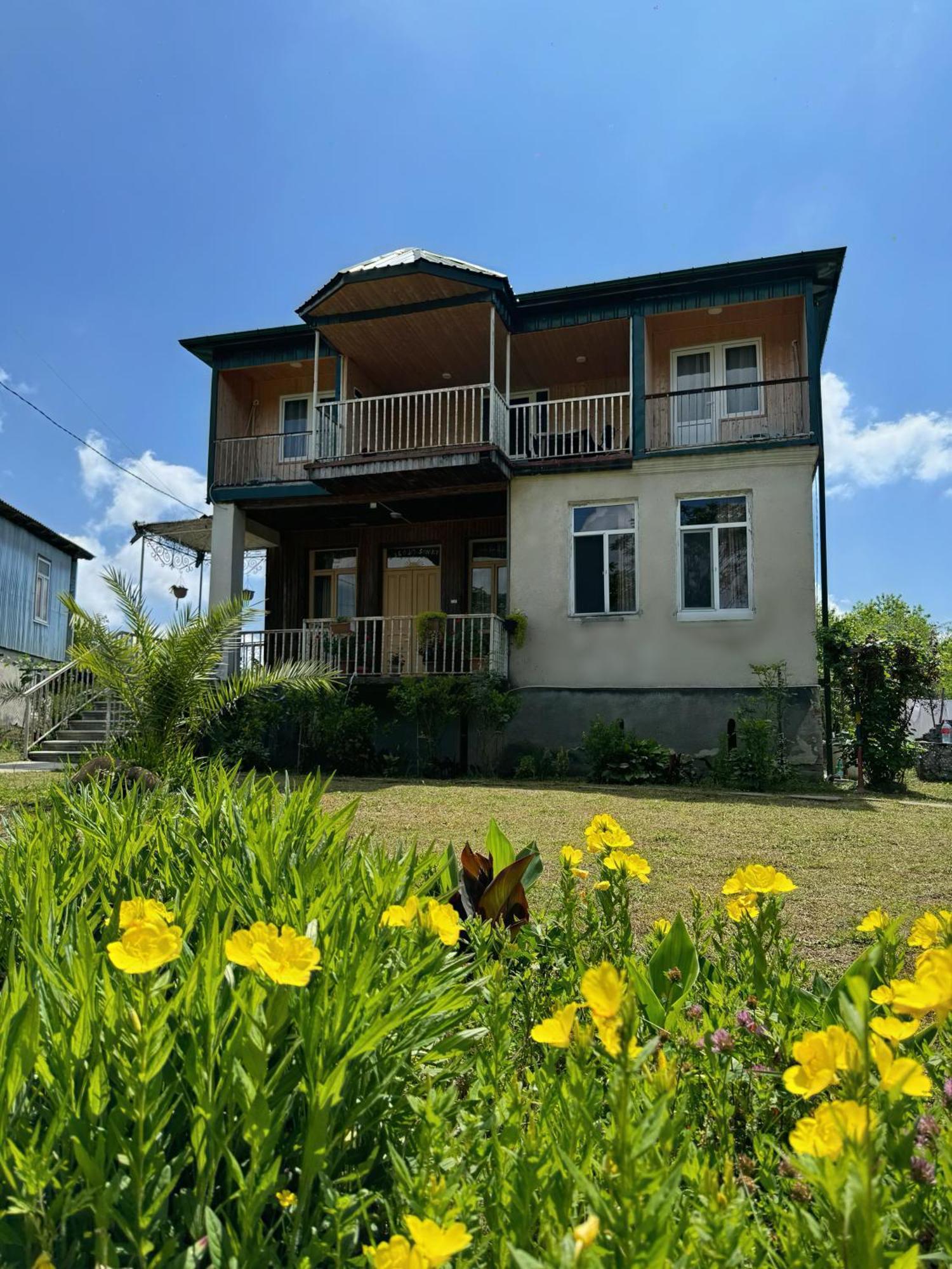 Guesthouse Saniko Martvili Eksteriør billede